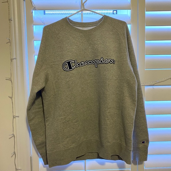 Oversized Grey Champion Crewneck - Picture 3 of 3